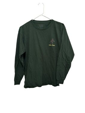 Ocean & Coast Boys' Forest Green Long Sleeve Graphic Tee